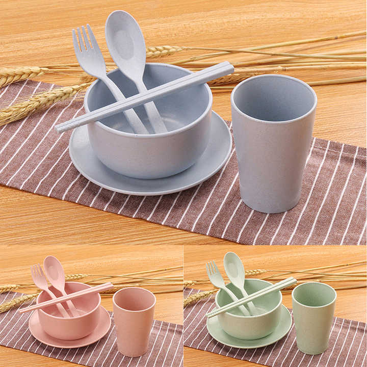 6 sets Nordic Kids dinning set