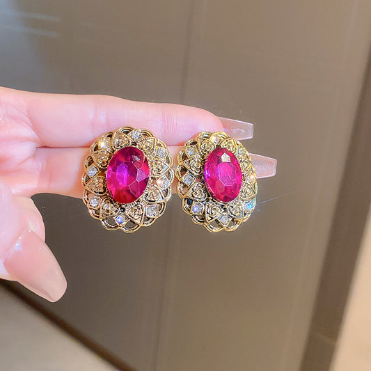 Mediaval Pink Diamond Luxury Earrings SJP