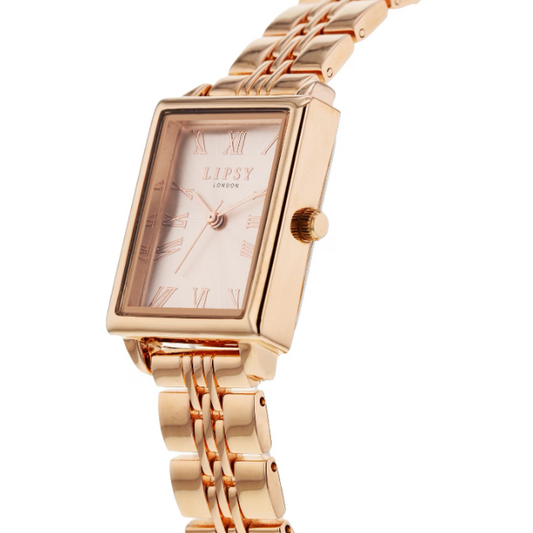 Lipsy Sunray Analogue Rose Gold Watch