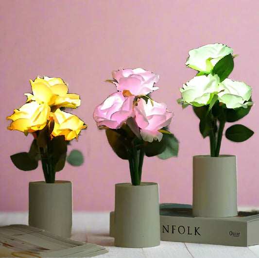 1pc Rose night light creative simulation bouquet