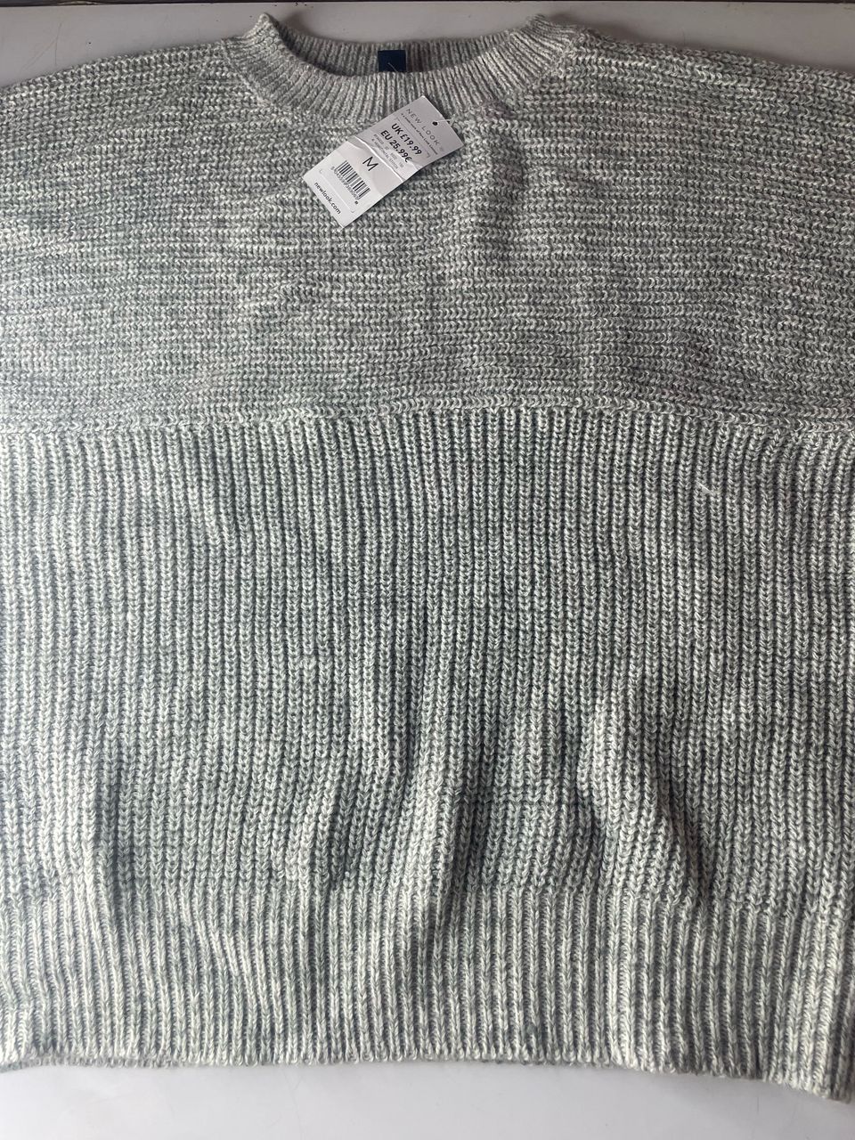 Newlook  Horizontal Stitch Ash Sweater