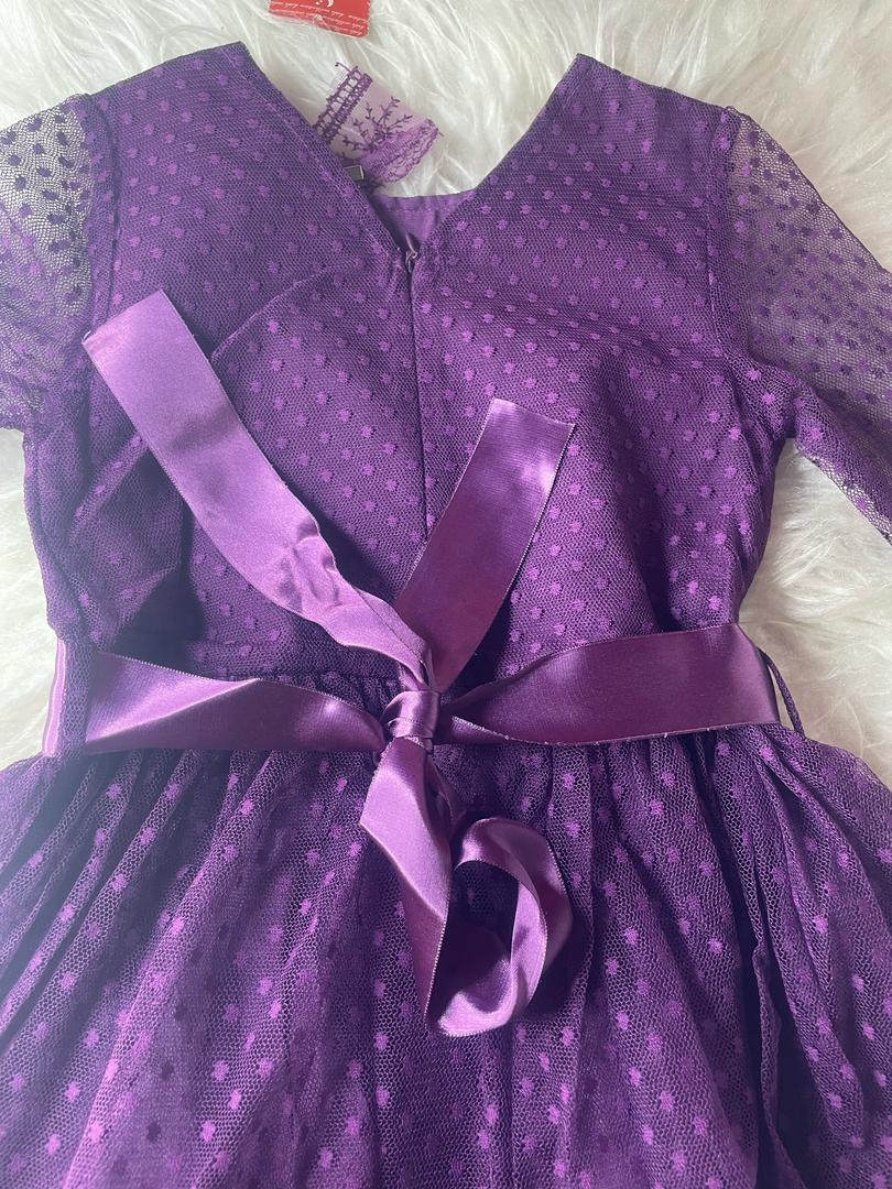 Turkey Purple Ball Gown