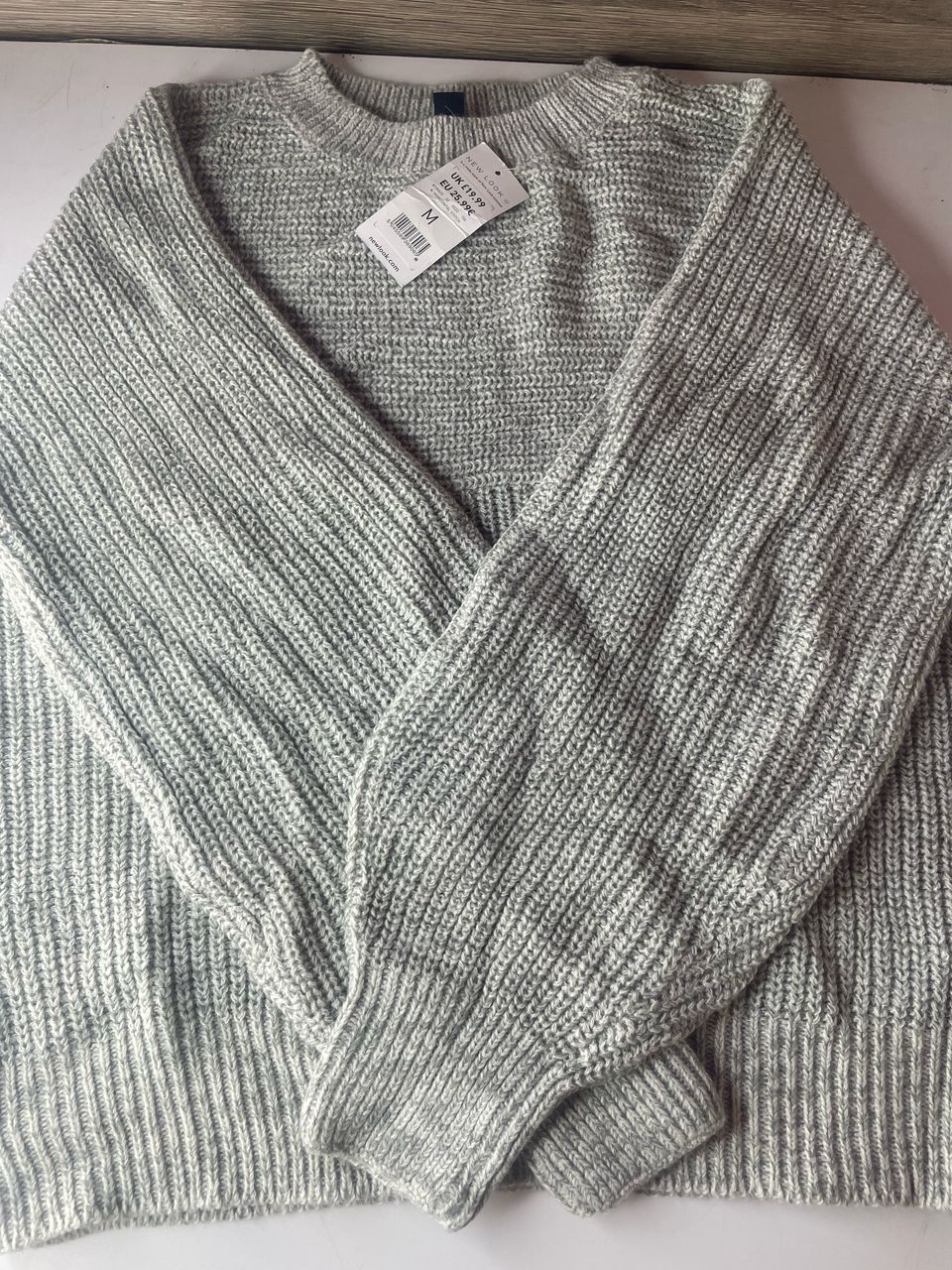 Newlook  Horizontal Stitch Ash Sweater