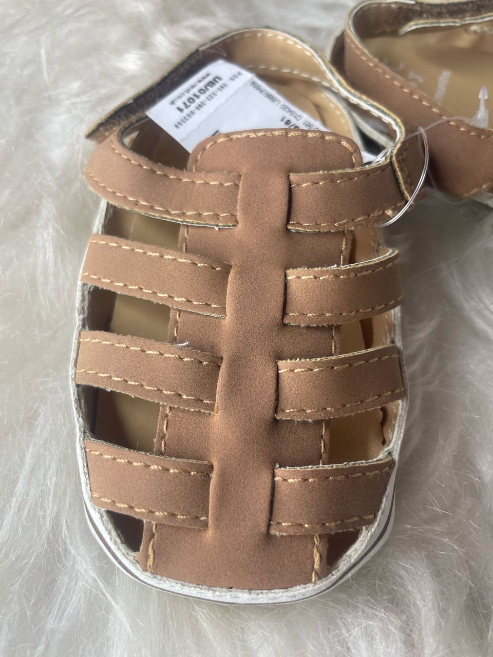 Next baby soft brown Sandals