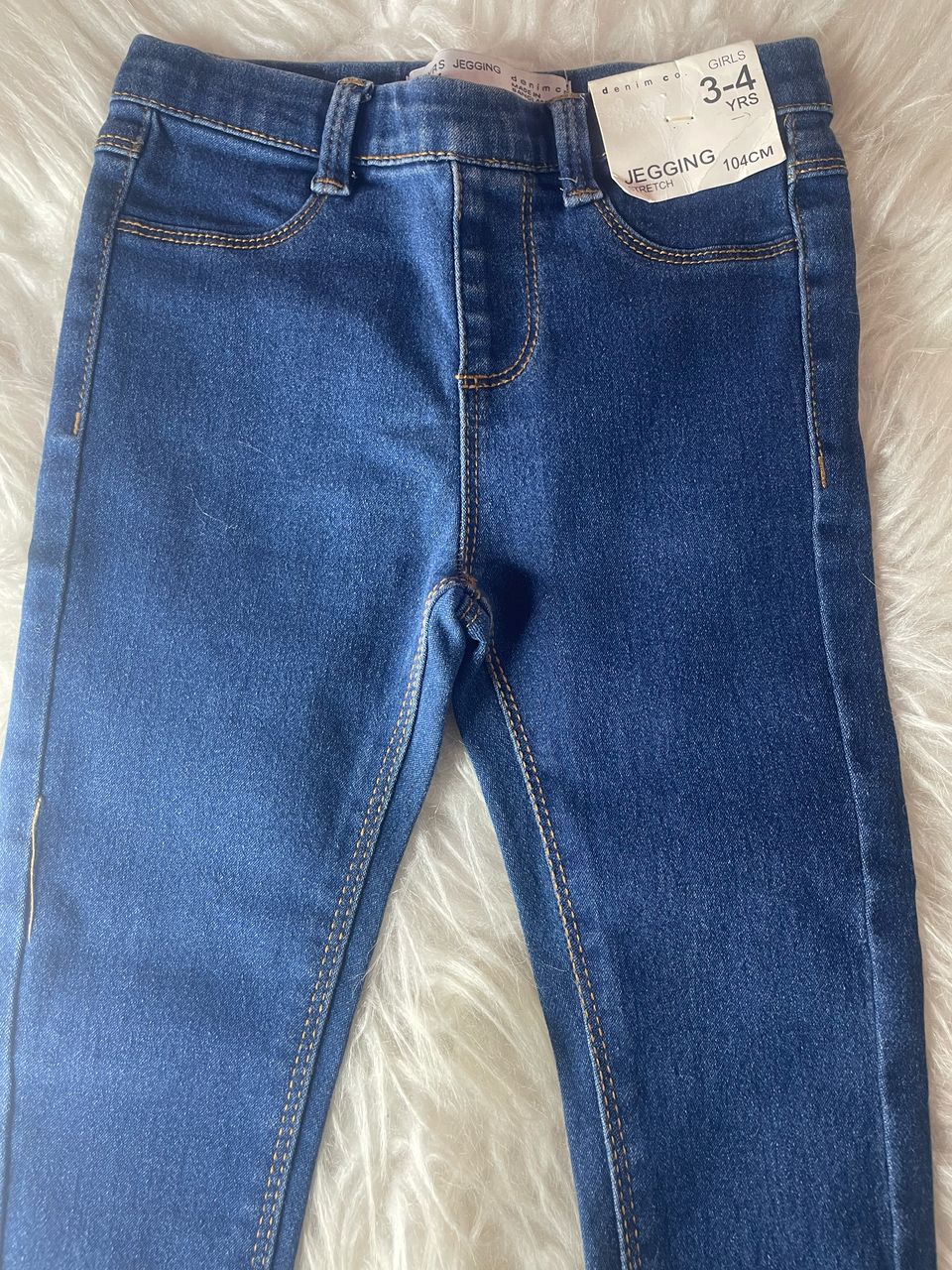 PRIMARK STRETCH DENIM JEGGINGS- BLUE