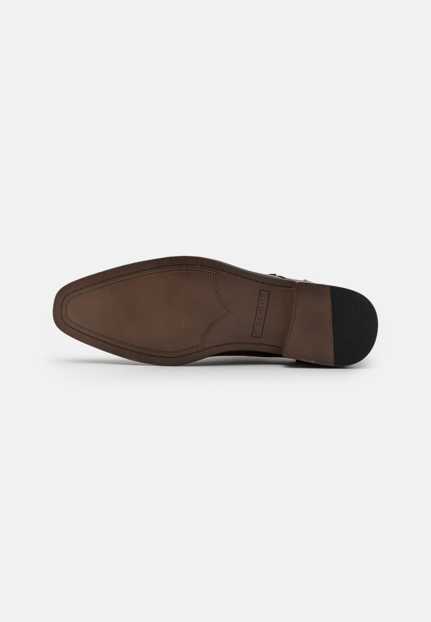 Pier One Smart Broguing slip-ons - brown