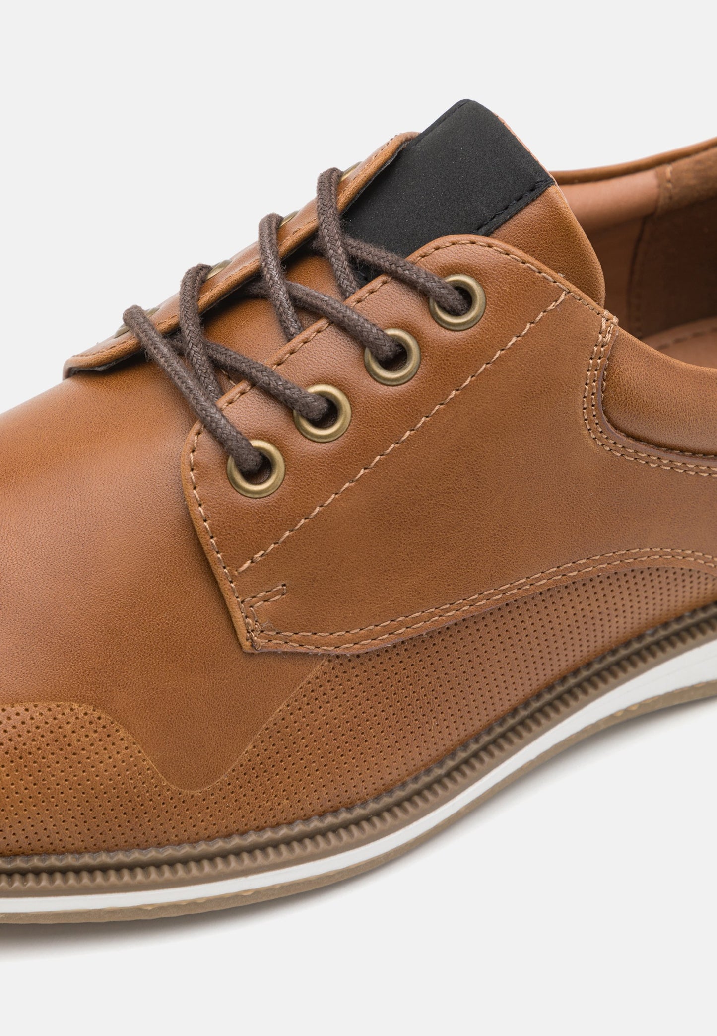 Pier One Casual lace-ups - cognac