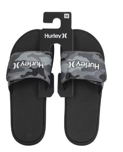 Hurley 1 Pack Flip Flops Mens - Grey Combo