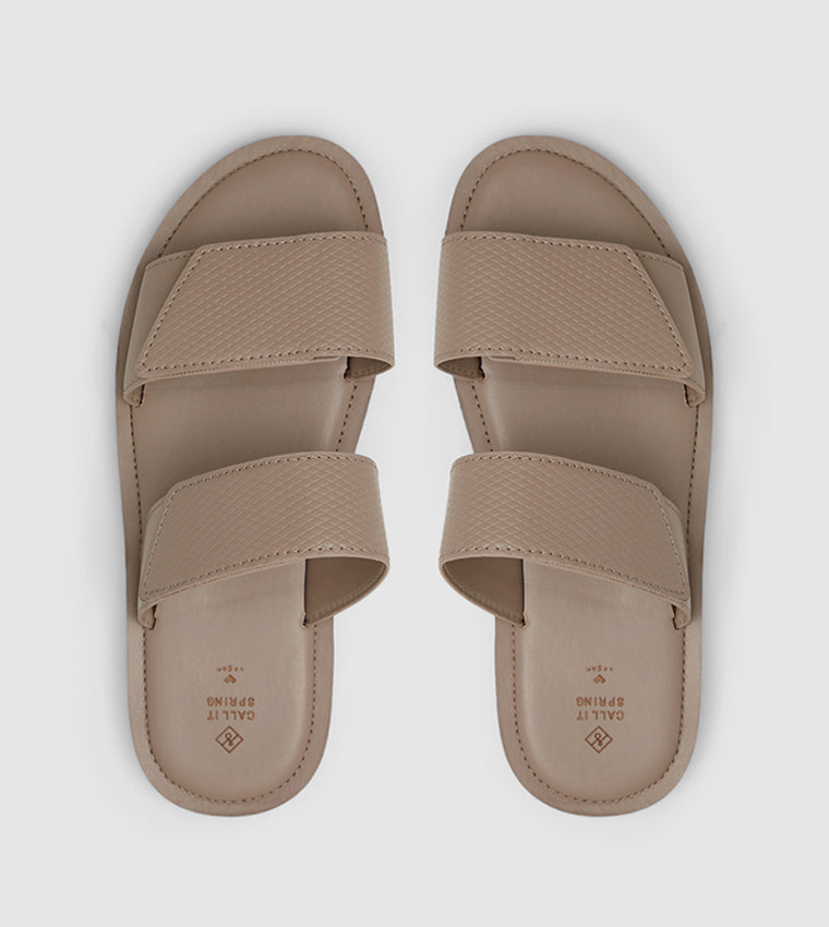 Call it Spring HARLOWE Open Toe Casual Sandals: Grey