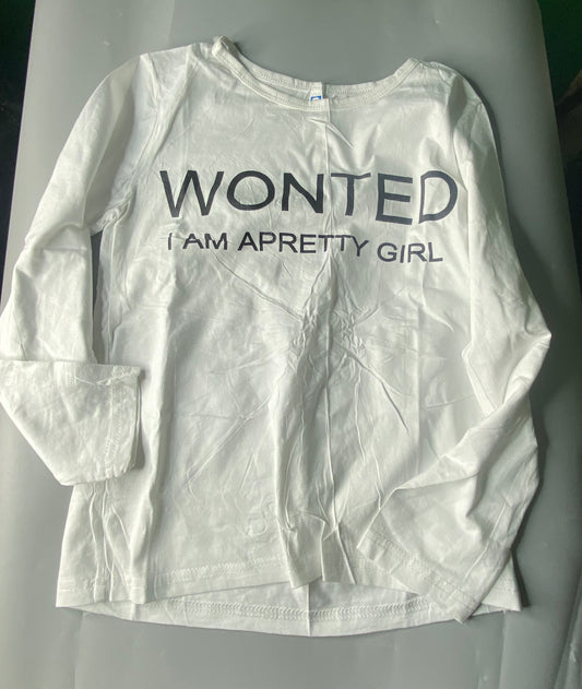 Tots & Togs Wonted Girls Top - White