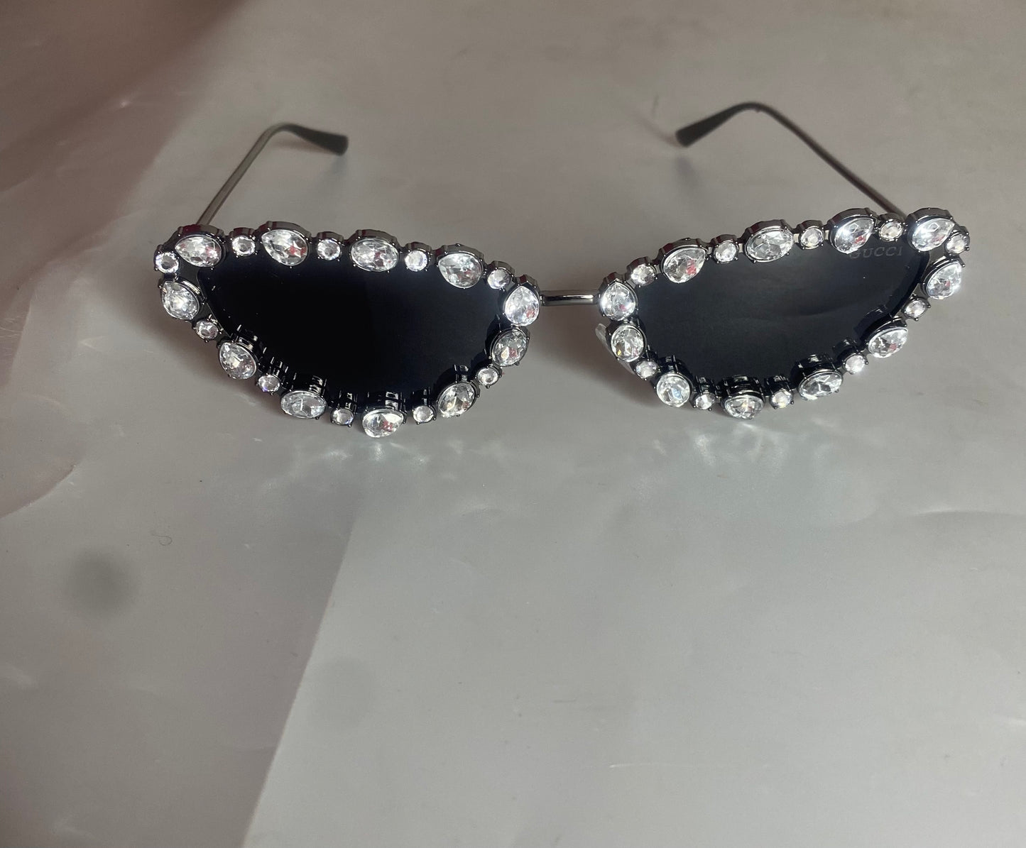 SANX J.B Gucci Women Retro Diamond Sunglasses