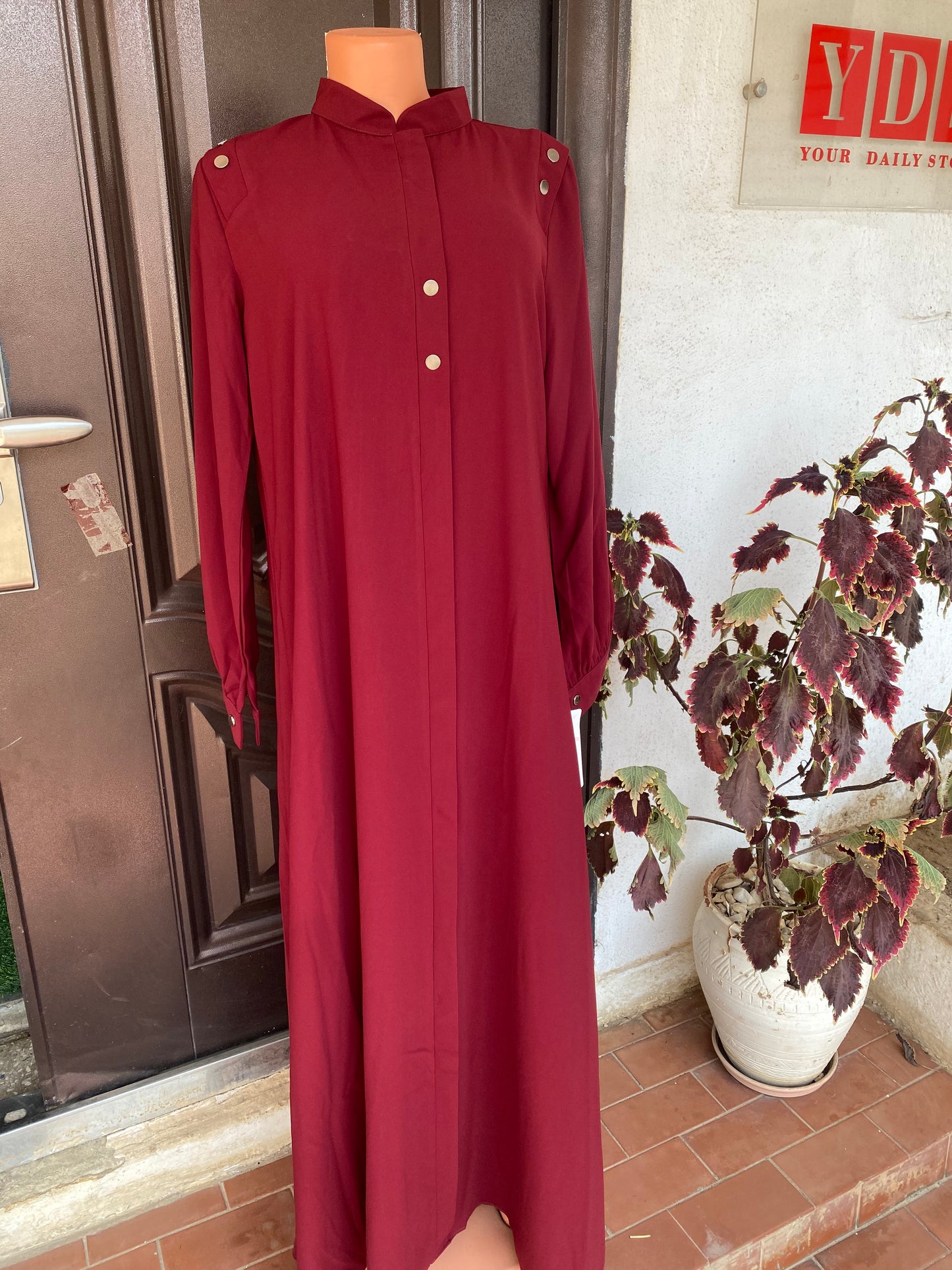 AA Royale. Egypt Abaya - Maroon