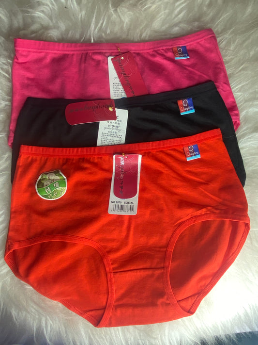 Underwear Hub Qianyiting Cotton Pant Pack of Six