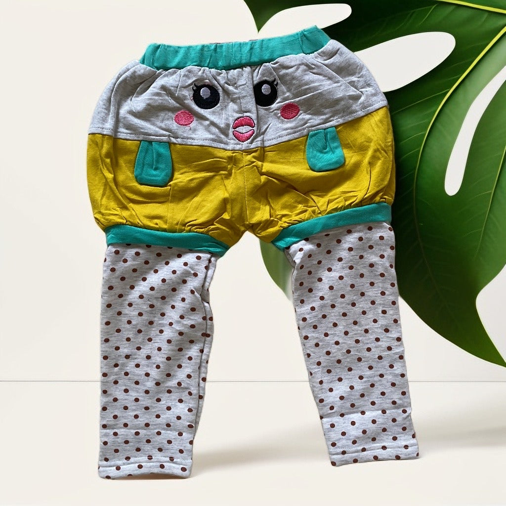 Tots & Togs Happy Quirky Girl Joggers