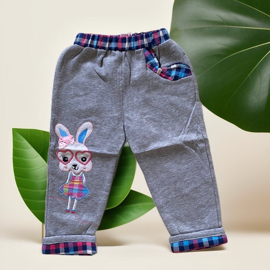 Tots & Togs Miss Rabbit Girls Ash Joggers