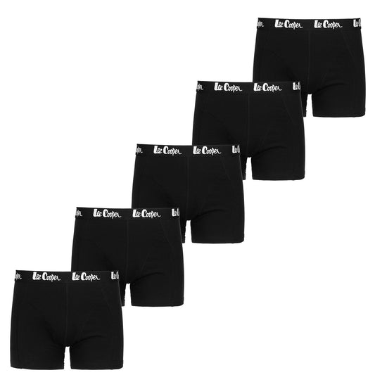 Lee Cooper Boxers 5 Pack-black
