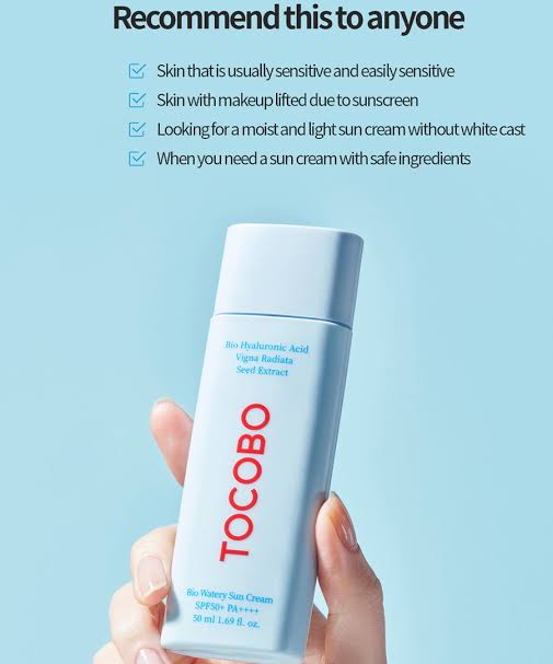 Tocobo Bio Watery Sun Cream SPF 50 - 50ml