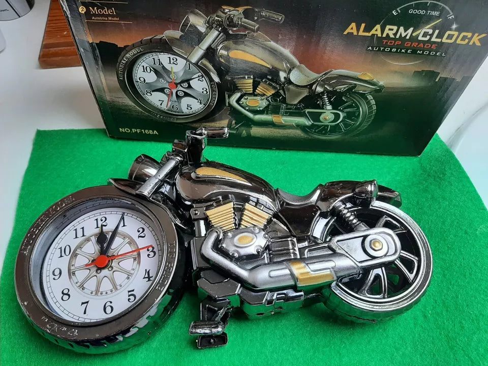 Ace Home Essentials Artistic Motorcyle alarm clock