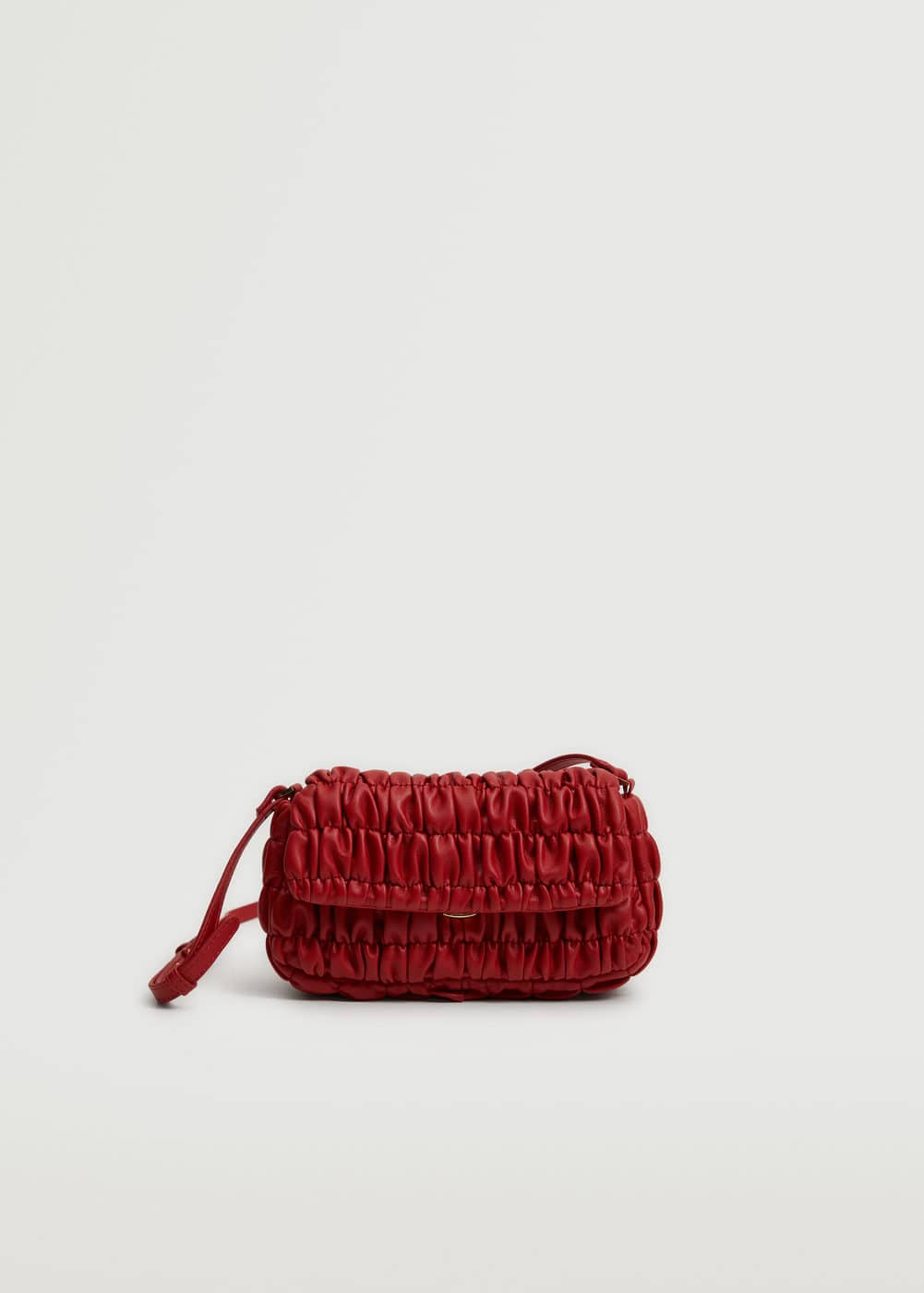 Mango Bag with Ruched Detail
