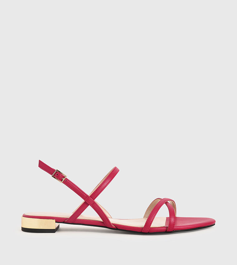 Charles & Keith Strappy Flat Sandals