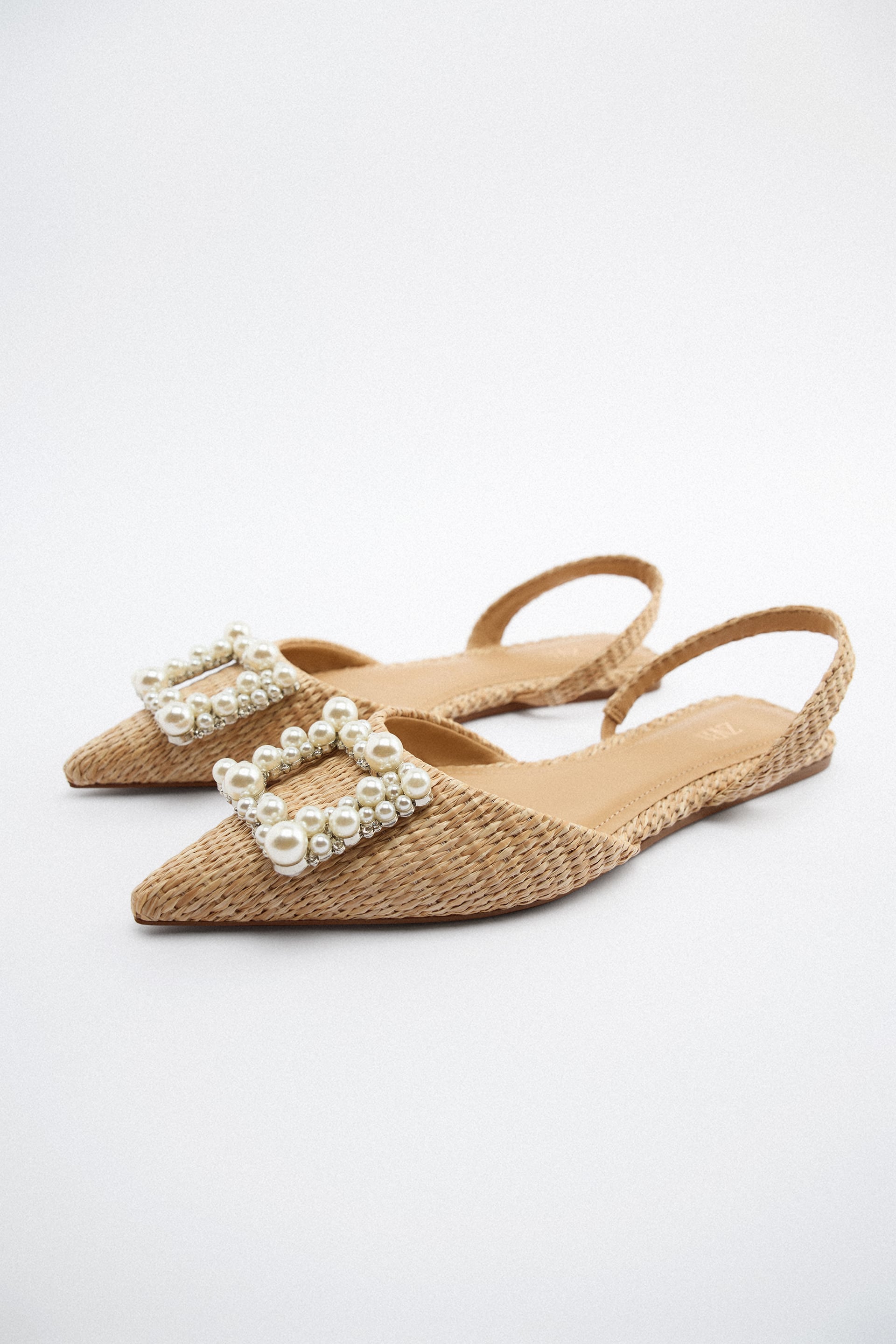 Zara flat shoes for ladies Clearance
