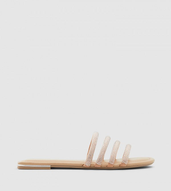 Call it Spring CELINE-Flat Sandals Nude