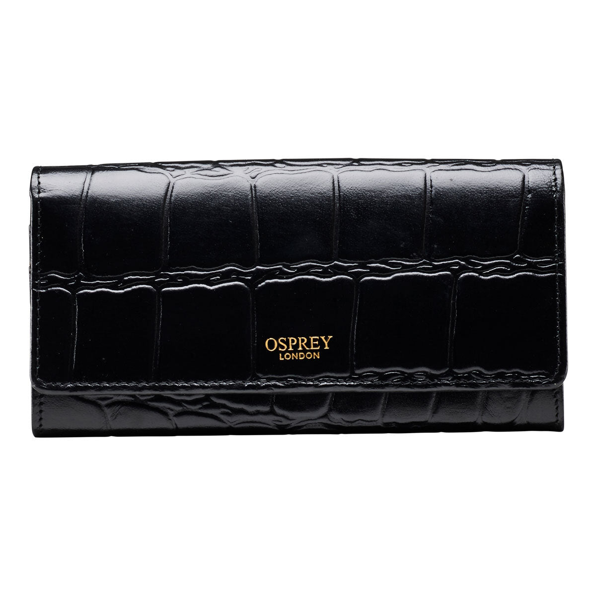 Osprey London Julia Croc Leather Women's Purse with Gift Box