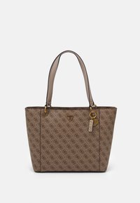 GUESS NOELLE ELITE TOTE - Tote bag - latte