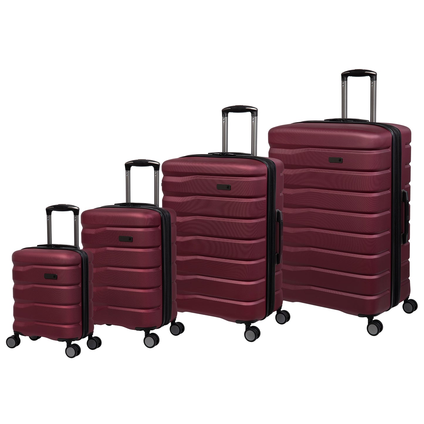 IT Luggage Gravitate - 4pc Set (Red)