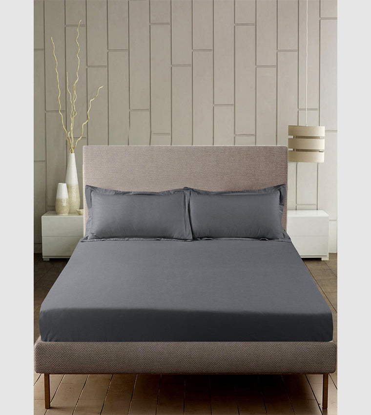 Hometown Duvet Cover with Pillow Case - Grey