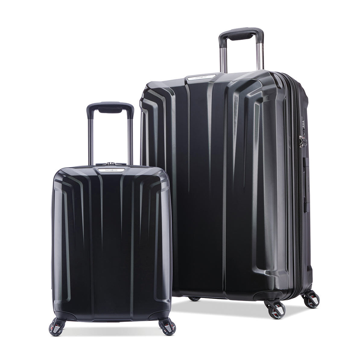 Samsonite Endure 2 Piece Hardside Luggage Set in Black