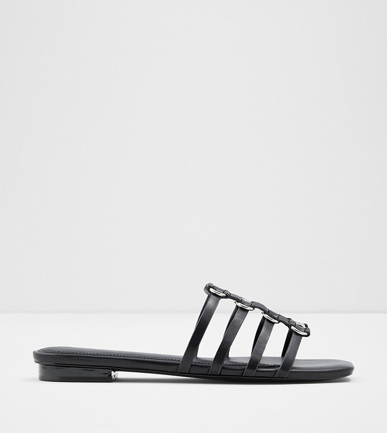 Aldo Oculla Flat Sandals-Black