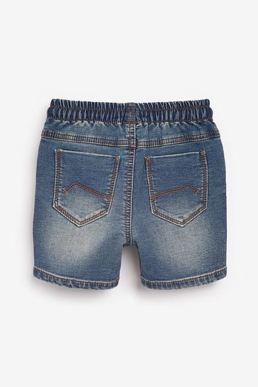 NEXT Vintage Jersey Denim Shorts