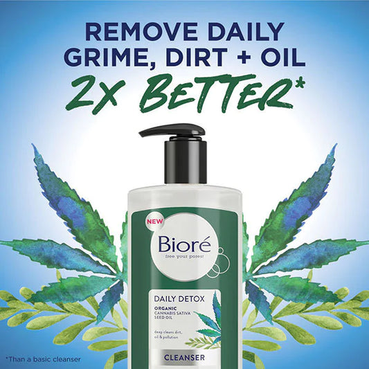 Bioré Daily Detox Cleanser Face Wash 200ml