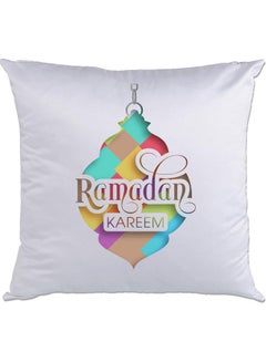 AMC DESIGN Ramadan Kareem Printed Cushion White/Brown/Yellow 40x40cm