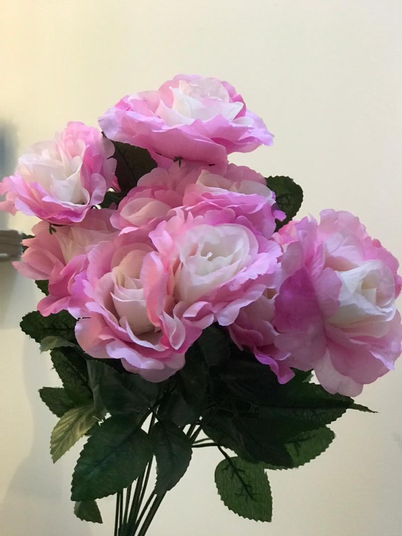 Rejoice Flower Bunch Rose 46Cm Assorted