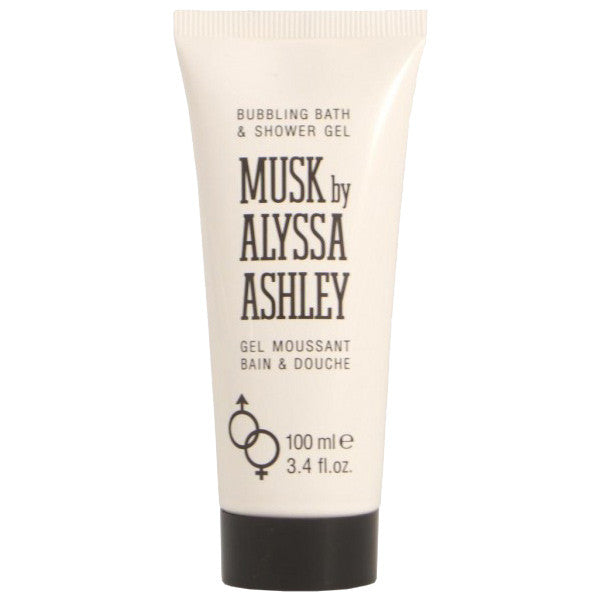 bubbling bath & shower gel musk by alyssa ashley