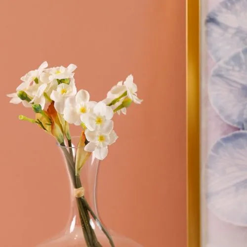 White Narcissu Bunch Artificial Flower