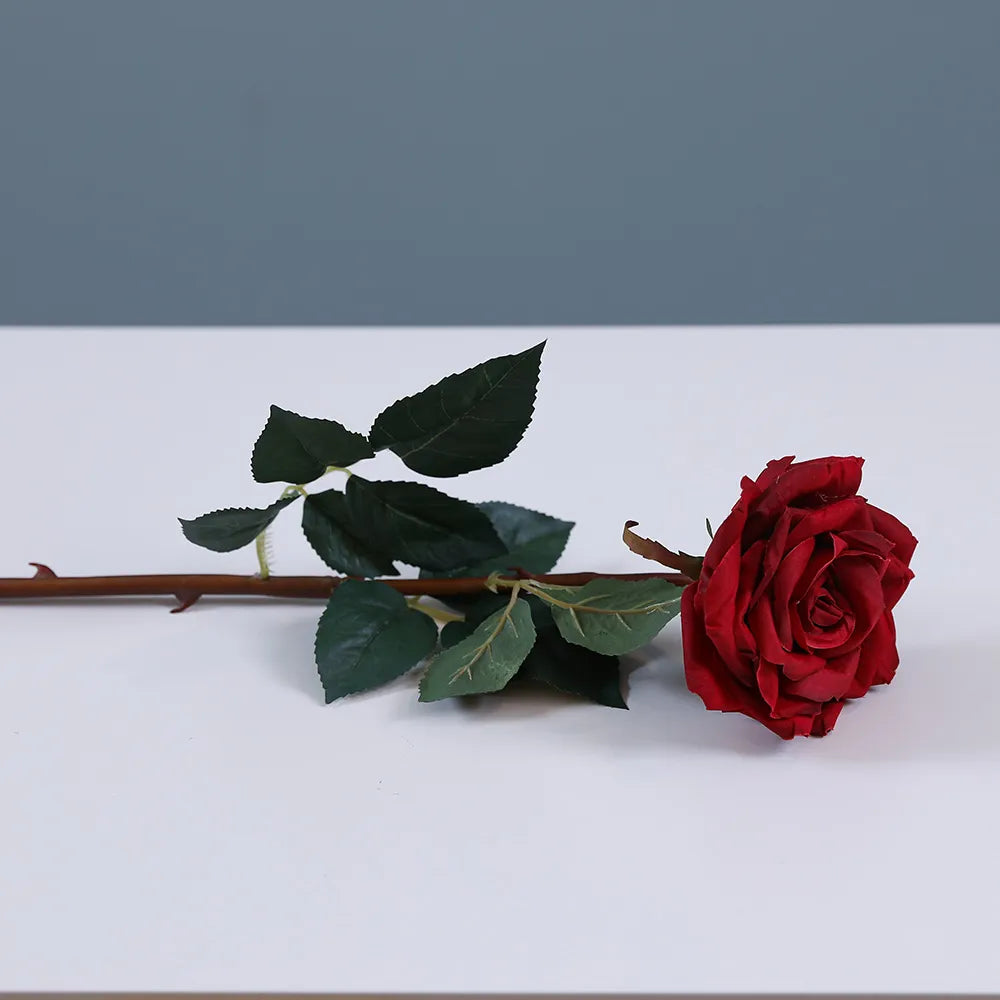 Red Rose Artificial Flower H64CM