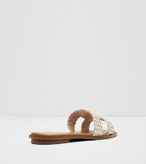Aldo IRMAOS Quilted Slip on Flat Sandals
