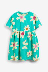 NEXT Green Floral Dress