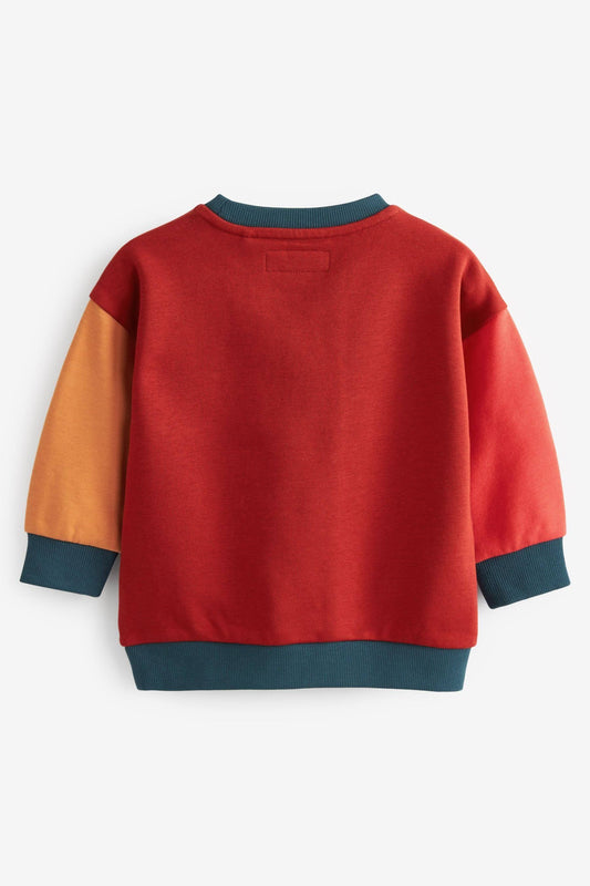 NEXT Navy/red Sweatshirt