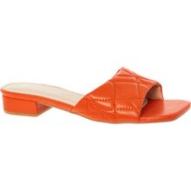 LA BOTTINE SOURIANTE /orange Quilted Strap Sandals