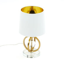 Gold Tone Cage Table Lamp 37x20cm